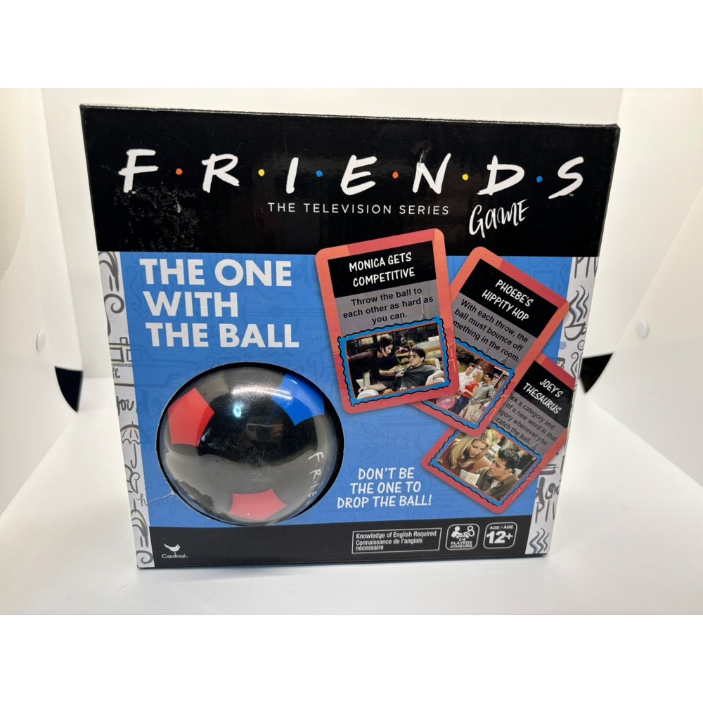 FRIENDS The One with the Ball Game Board Party Fun Nostalgia TV Show NEW